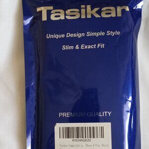 Tasikar Mobile Phone Case Premium Quality Black & Gray Compatible W/ 8 Plus NEW